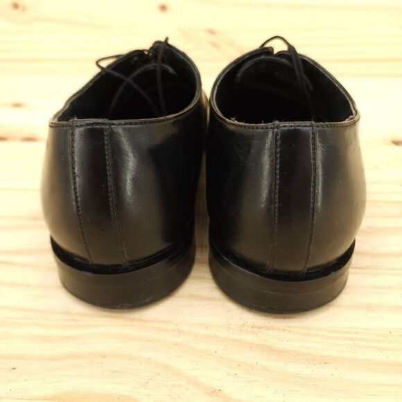 Bostonian Stockbridge Mens Cap Toe Oxfords Sz 9 EEE Extra Wide Black Dress Shoes - Picture 4 of 11